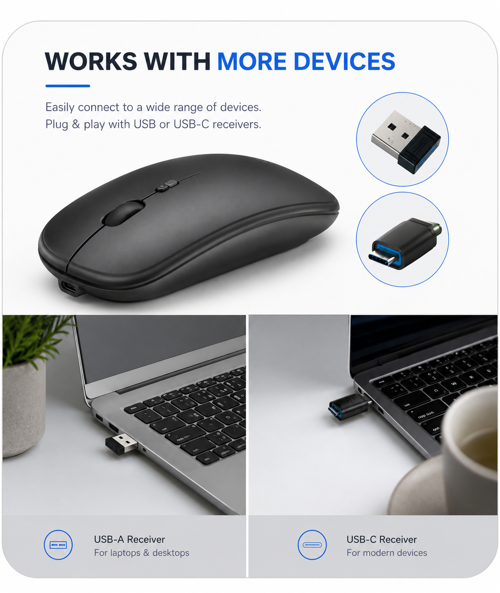 Wireless Bluetooth Mouse