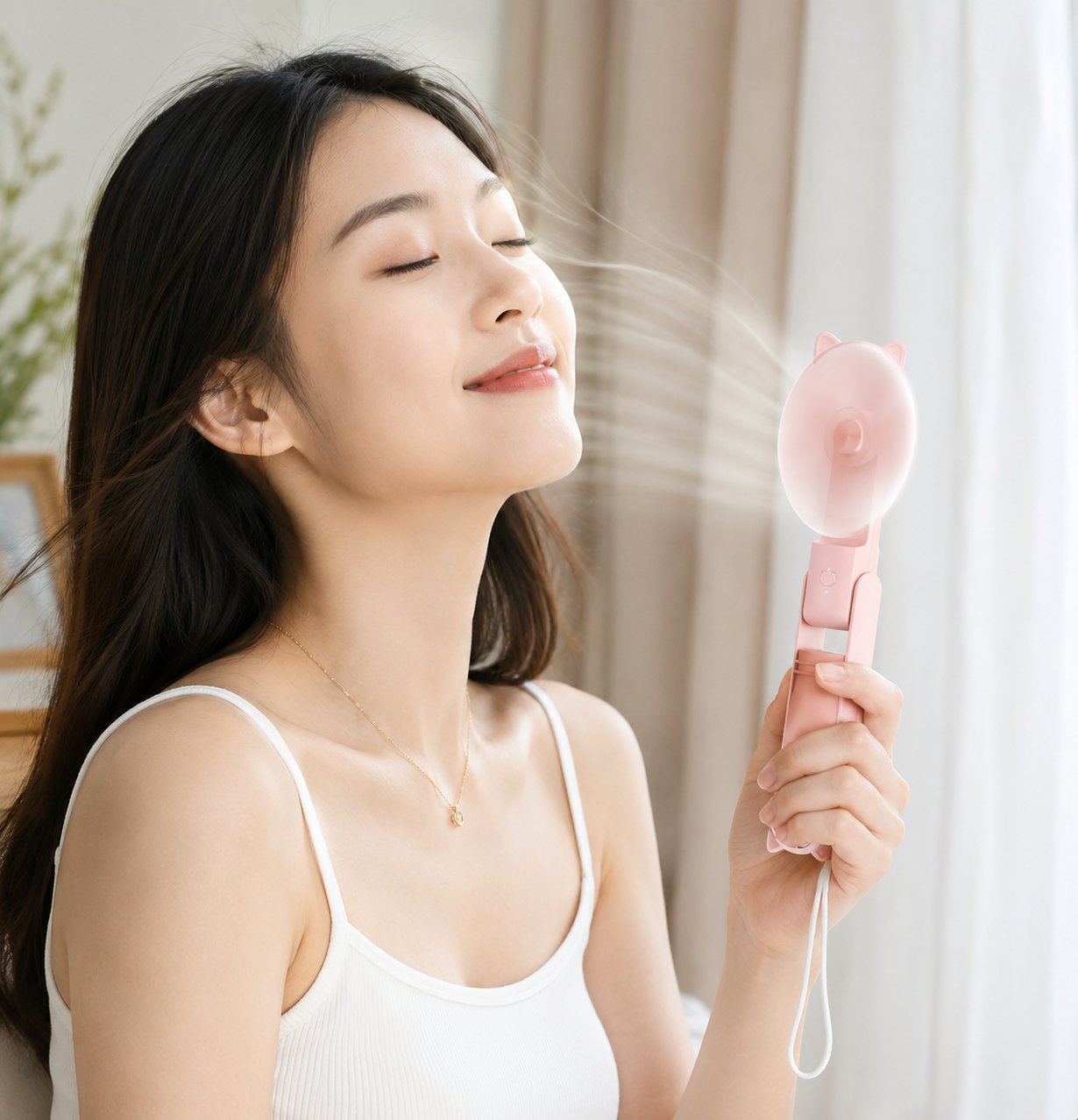 Portable Mini Fan – USB Rechargeable