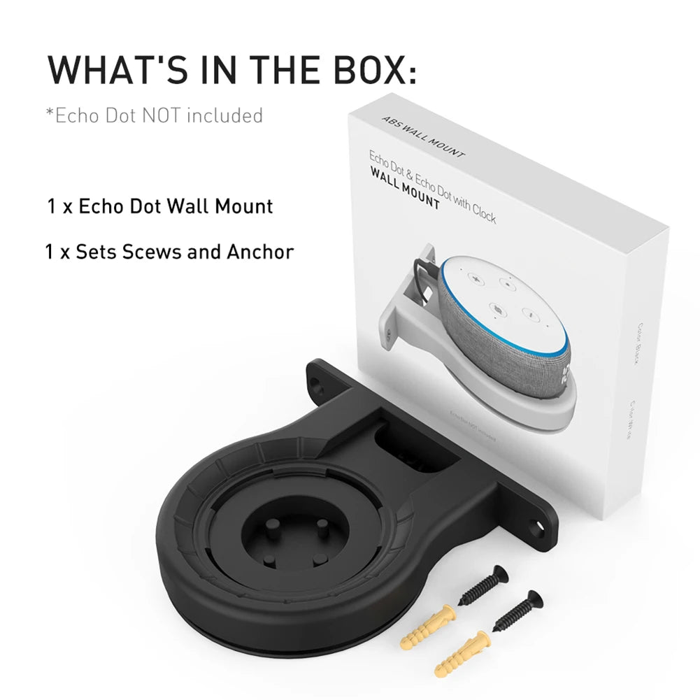 Smart Speaker Wall Mount – Cable Management