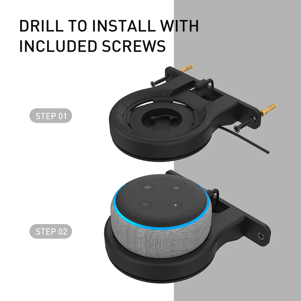 Smart Speaker Wall Mount – Cable Management