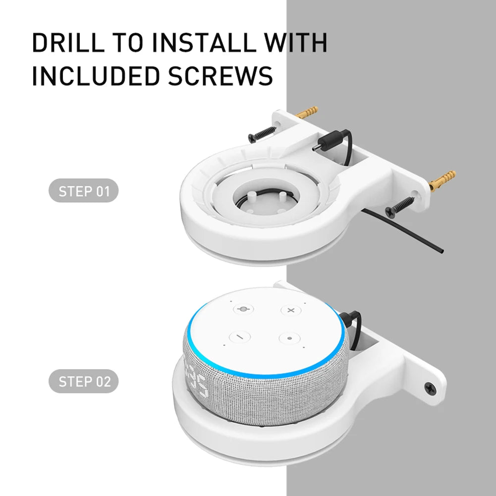 Smart Speaker Wall Mount – Cable Management
