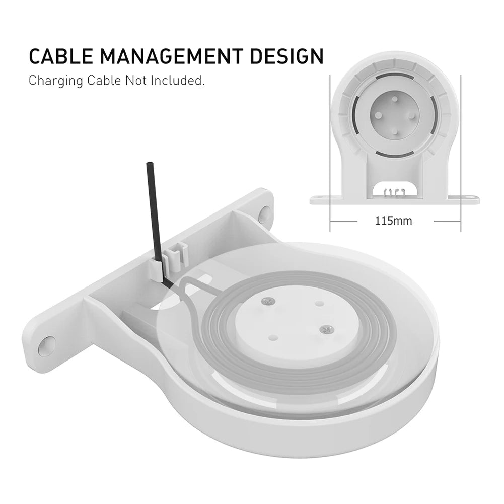Smart Speaker Wall Mount – Cable Management