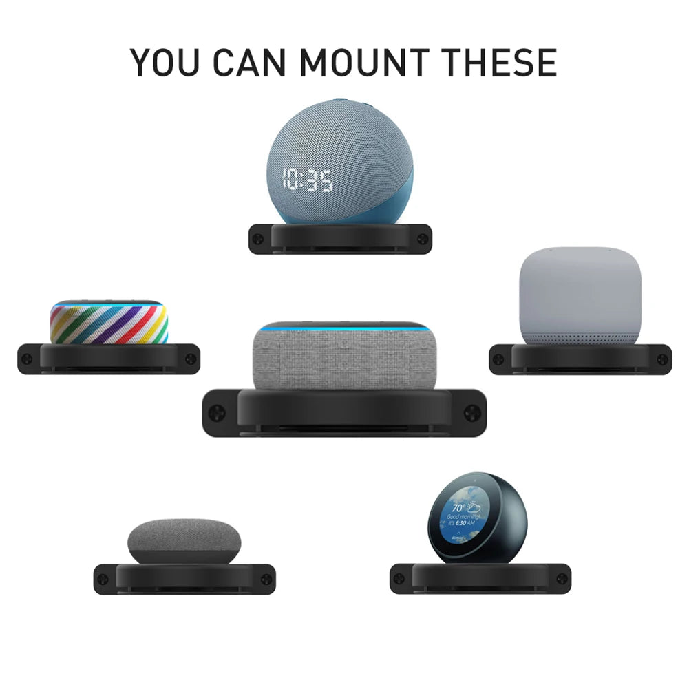 Smart Speaker Wall Mount – Cable Management