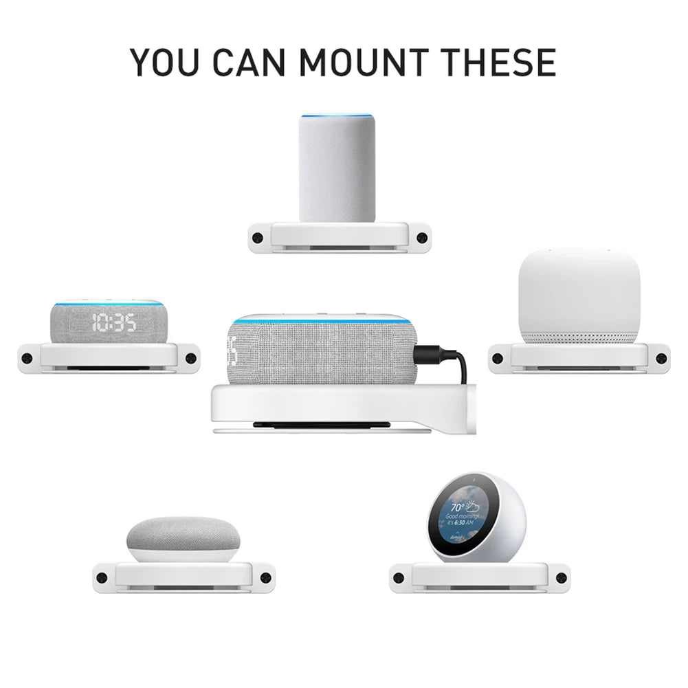 Smart Speaker Wall Mount – Cable Management