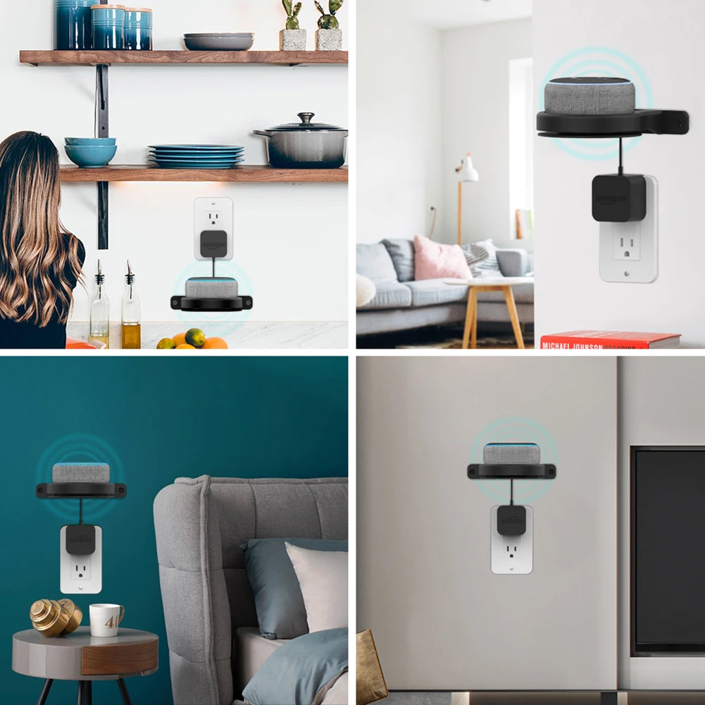 Smart Speaker Wall Mount – Cable Management