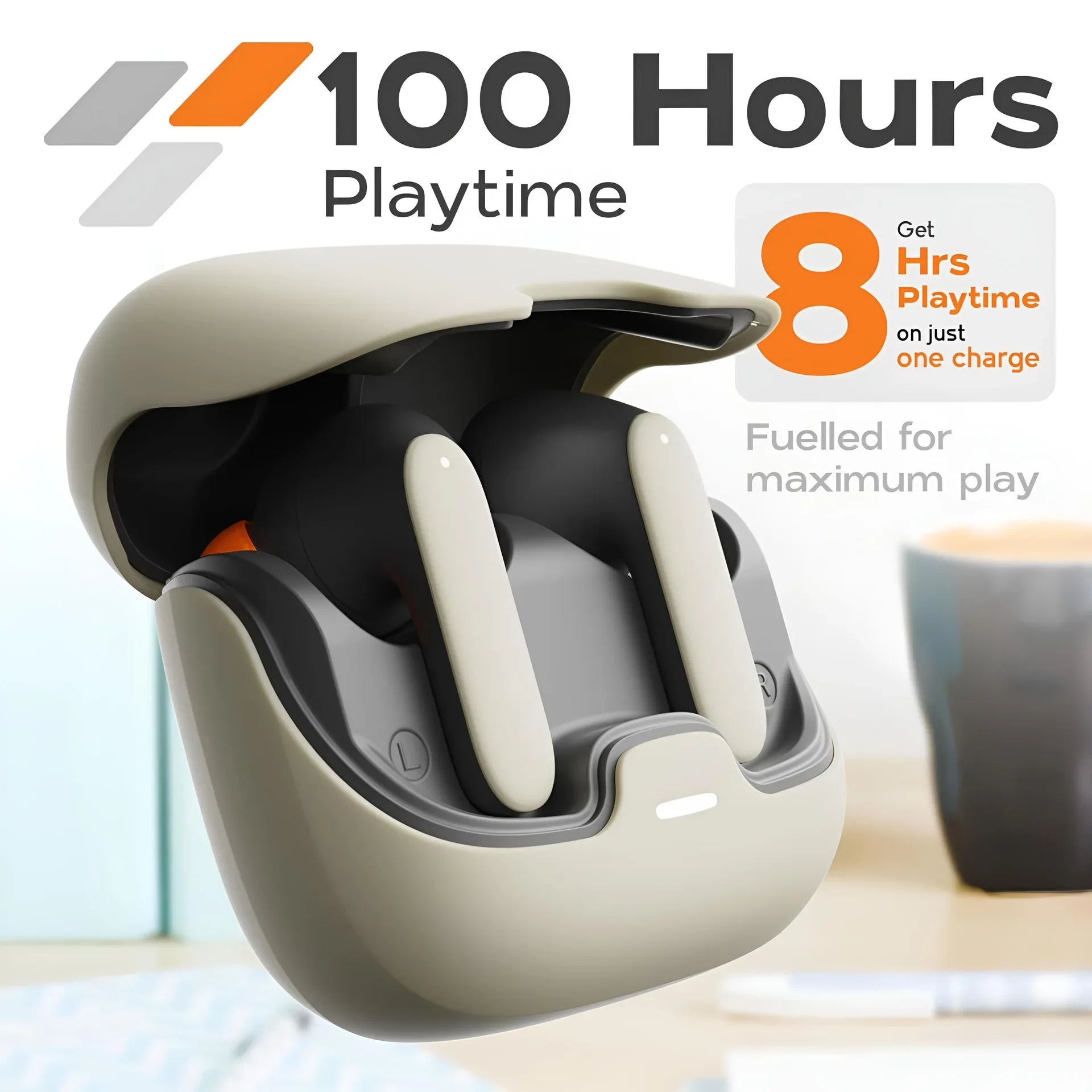 Wireless TWS Earbuds – Bluetooth 5.4, ENC, Low Latency